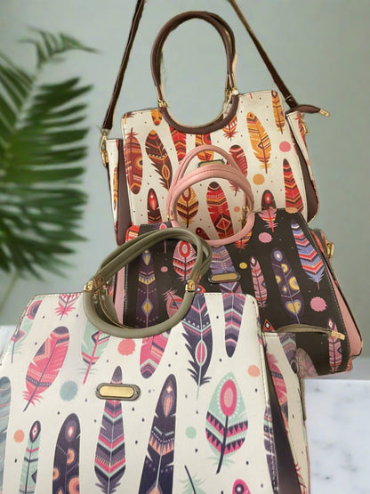 PRINTED HANDBAG