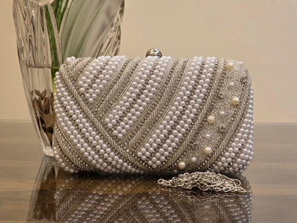 INAAYA PEARL CLUTCH