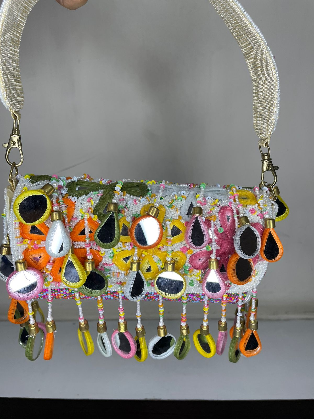 MULTICOLOR WATERFALL BAG