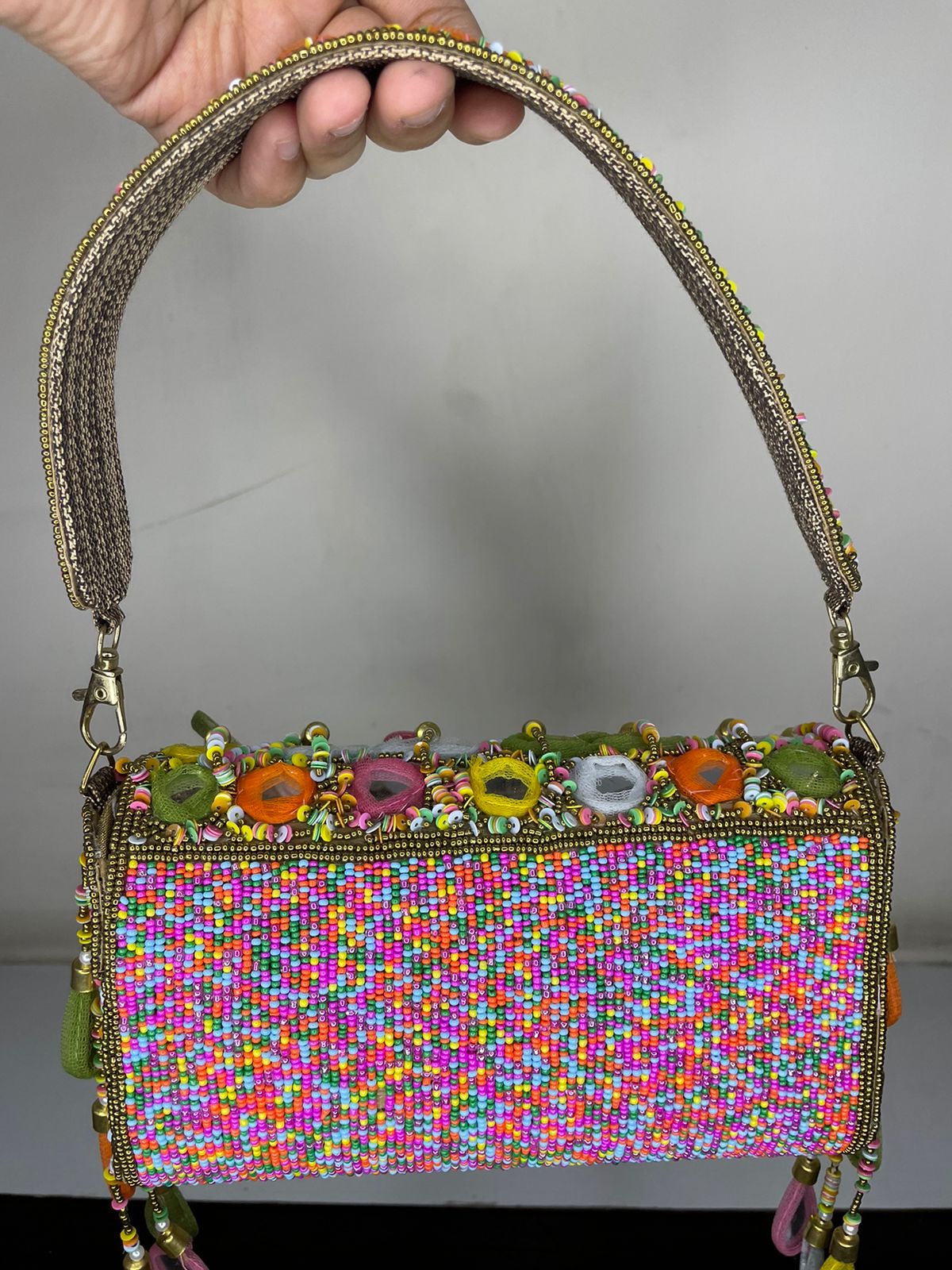 MULTICOLOR WATERFALL BAG